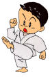 manga karate kick