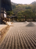 zen pebble garden