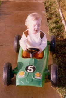 Me on my 1st birthday