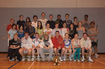DCU Badminton Team 08/09 DCU Badminton Team 08/09