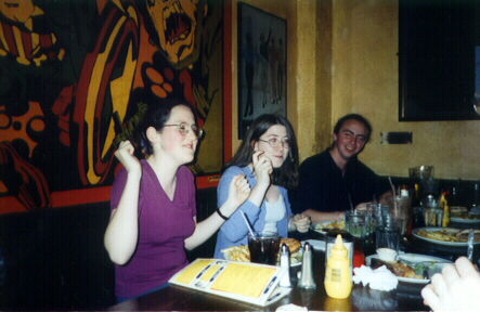 Nicki, DnaOne (not Danone) and Smudger 