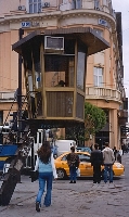 Girl Under Police Box