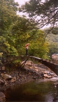Girl On Bridge