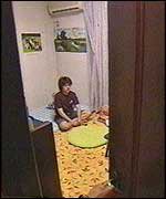Sitting in the room