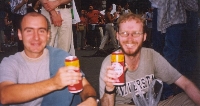 Blurred Bums On Street