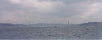 Europe Asia Bridge Distant