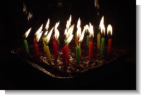 That's a lot of candles!