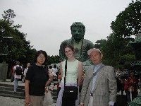 [Taken by Tomoko] Tomoko's Parents and Aoife at the Daibutsu
