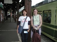 [Taken by Tomoko] Aoife and Tomoko's sister