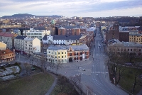 The view from the 13th floor of the hotel :)