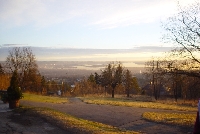 A view of the fjords from Holmenkollen