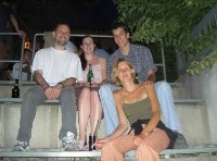 Nico, Aoife, Simon and Tina