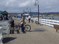 Josef with his bike in Santa Cruz