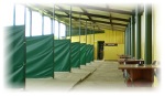 Inside view of driving range