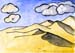 cloudsdesert