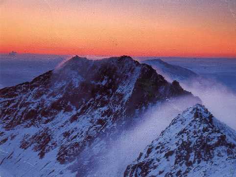 Crib-goch - the route taken up Snowdon