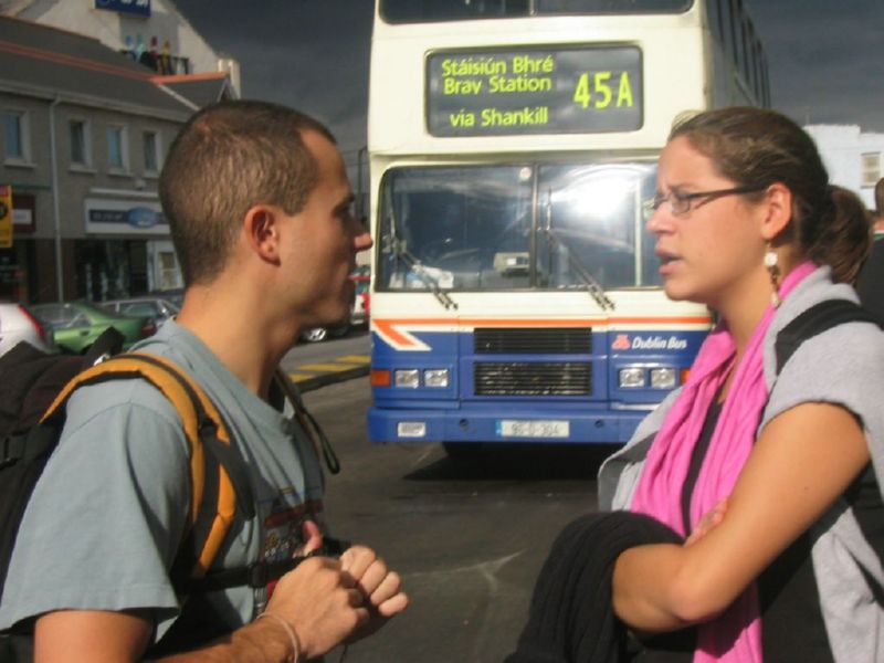 Waiting for Niamh/John