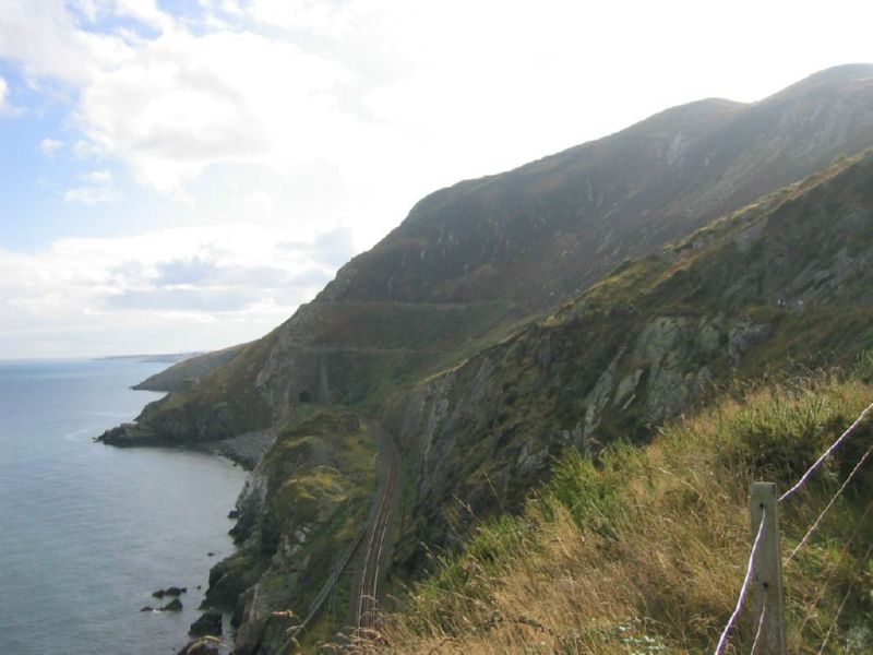 Looking Back Along Cliffs