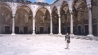Blue Mosque Courtyard
