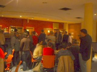 beta bar full of postgrads